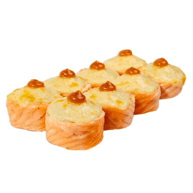 Zapiekany Tamago-Salmon