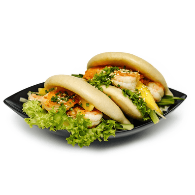 Bao z krewetkami (2 szt)