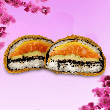 Burger Maxi Łosoś 🌸