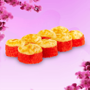 Zapiekany z krewetkami 🌸