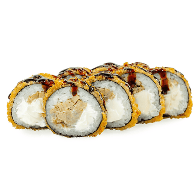 Tempura roll z węgorzem